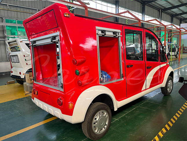 Electric fire fighting truck cost