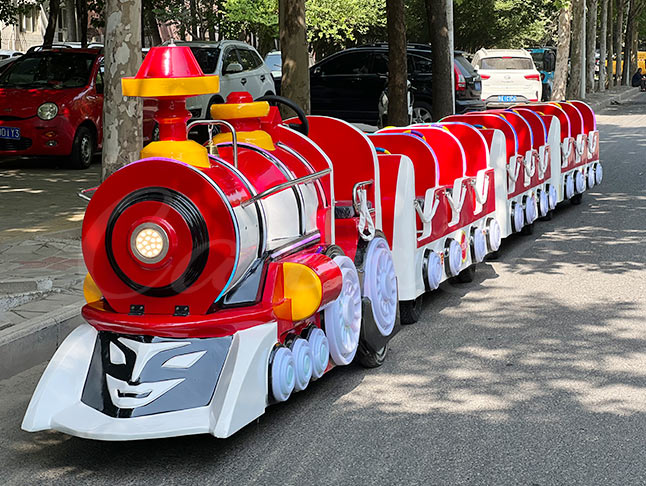 Mini Trackless Train Ride For Kids