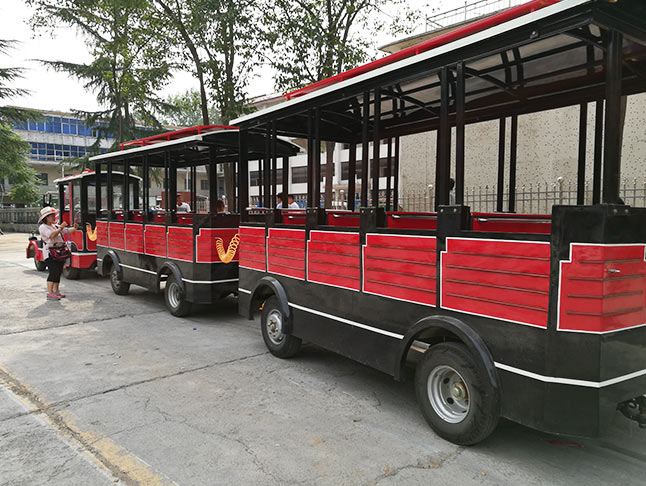 Retro Themed Amusement Park Ride
