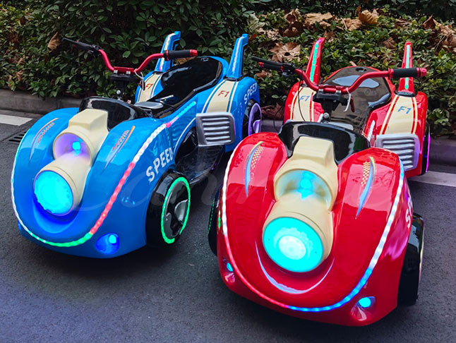 Shopping Mall Luminous Motorcycle For Children