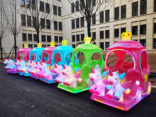 Unicorn Light Up Bumper Car For Sale