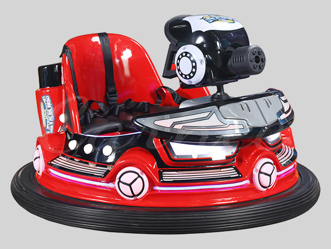 spaceship battle bumper car red side