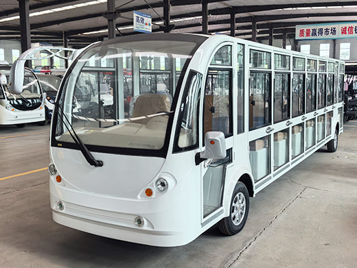 23-Seater Enclosed Electric Shuttle Bus