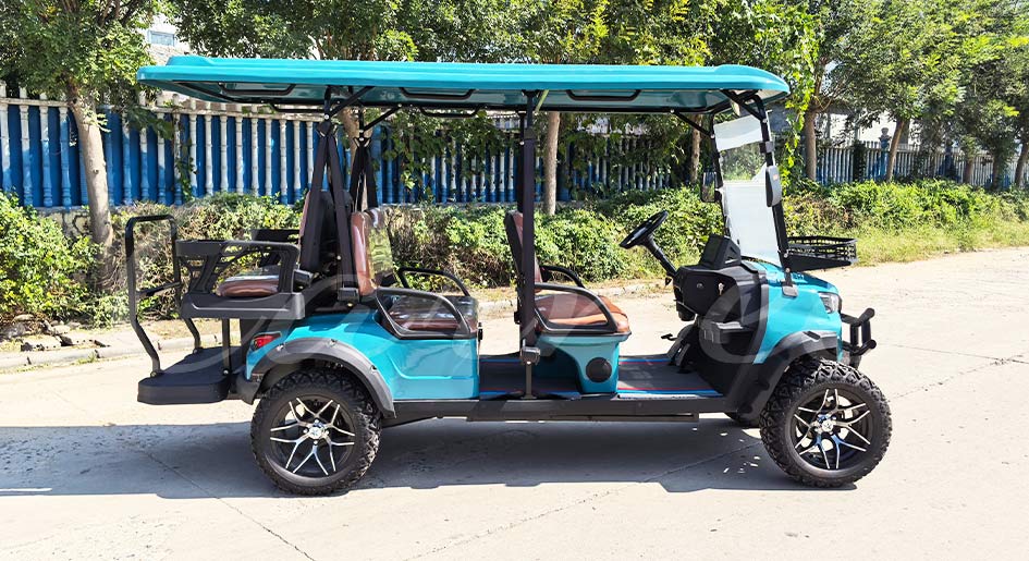6 Seater Electric Golf Cart (2+1 Layout)