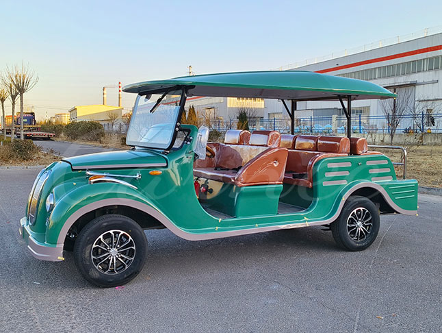 8 seater retro electric sightseeing bus
