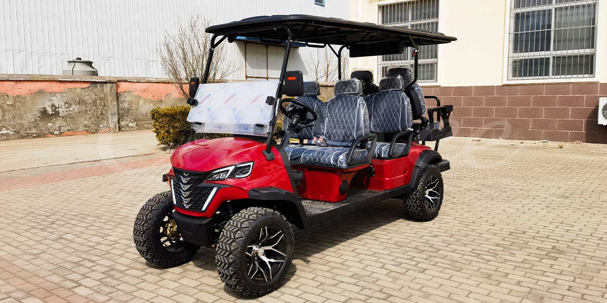 standard golf cart dimensions