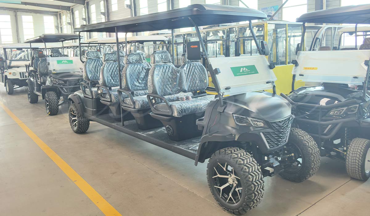 what are the dimensions of a golf cart