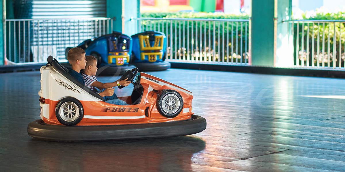 Children's battery bumper car