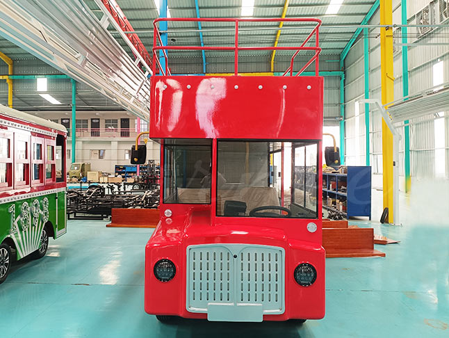Electric Double Deck Shuttle Bus Factory