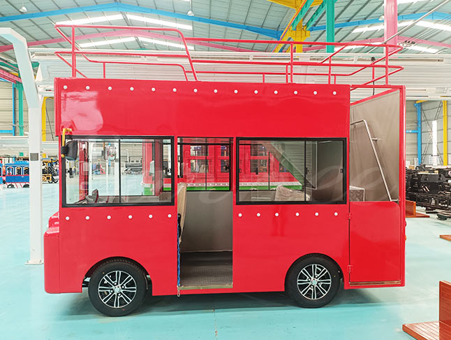 Electric Double Deck Sightseeing Bus