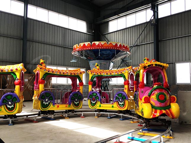 Kids Cartoon Ride on Train Ride