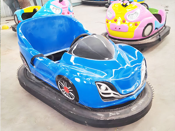bule bumper car