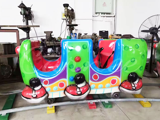 Family-Friendly Mini Train Ride – Electric Ant Track Train for Kids, Perfect for Amusement Parks, Malls, and Festivals